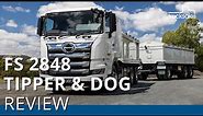 Hino 700 Series FS 2848 tipper and dog 2022 Review | trucksales
