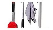 OXO Good Grips Wall-Mounted Mop and Broom Organizer 3"x5"x17"