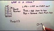 What is a Stack Data Structure - An Introduction to Stacks