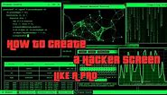 How to Create a Hacker Screen on Your PC Like a PRO || Best Hacker Simulators ||