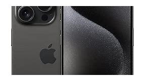 Boost Infinite iPhone 15 Pro (128 GB) — Black Titanium [Locked]. Requires unlimited plan starting at $60/mo.