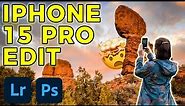 THE BEST Way To Edit iPhone Landscape Photos Using Lightroom & Photoshop