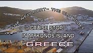 [4K] Cruise Stop in Mykonos Island, Greece | New Port, Old Port, Bus Stations