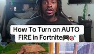 How to turn on the NEW AUTO FIRE Setting in Fortnite #dripxz #fortnite #fortniteautofire #autofirefortnite #fortnitetips #fortnitetipsandtricks #fortnitechapter5 #fortnitecontroller