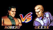 Art of Fighting 2 Robert Garcia vs. Geese Howard