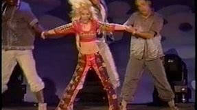 Christina Aguilera - Genie in the bottle. ONE of her FIRST LIVE performance on TV !!!