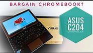 ASUS Chromebook C204MA Review: Cheapest Touch Screen Chromebook?