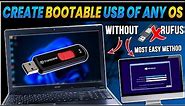 How to Create Bootable Pendrive of any OS - No Rufus⚡Best Bootable USB Creator🤯 Multiple Os in 1 USB