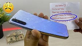 Restore Cracked Phone For My Fan, Rebuild Destroyed Smartphone Redmi Note 8
