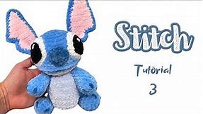 Crochet Stitch toy - amigurumi Stitch pattern part 3 - Lilo a Stitch
