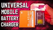 How To Make an Universal Cell Phone Battery Charger DIY | RoyTecTips