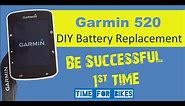 How to replace a Garmin 520 battery – The BEST DIY way