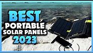 Top 5 Best Portable Solar Panels You can Buy Right Now [2023]