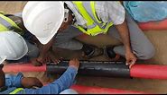 How to repair damage cable insulation