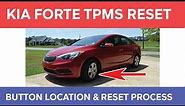 Kia Forte TPMS Reset Button Location and How To Reset