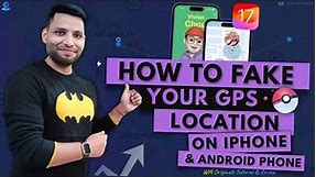 How to Fake GPS Location on iPhone & Android (No Jailbreak No Root Required) Supports iOS 17