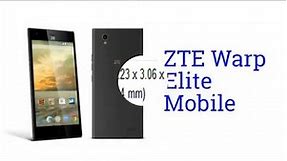 ZTE Warp Elite Mobile Specification [America]