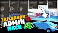 JAILBREAK ADMIN HACK - INFINITE MONEY HACK & KILL ALL, RAINBOW CAR, TELEPORTS & AUTOFARM - ROBLOX