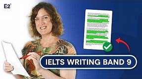 Band 9 IELTS Writing Sample: IELTS Exam Tips and Tricks