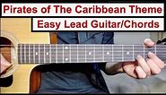 Pirates of The Caribbean Theme | EASY Lead Guitar/Chords Lesson (Tutorial) How to play the Lead