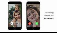 iPhone FaceTime Video Calls | After Effects Template