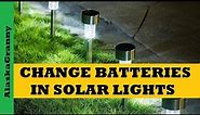 Solar Lights Change Batteries Dollar Tree Solar Lights