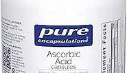 Pure Encapsulations Ascorbic Acid Capsules - 1,000 mg Vitamin C - Antioxidant & Immune Support* - High-Potency Vitamin C - Vegan & Non-GMO - 250 Capsules