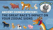 01 How the Chinese Zodiac Animals were chosen? | 12 animals Chinese Zodiac Story | Chinese Astrology