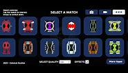 All Ben 10 Omnitrix, Aliens and Effects in Omni-Watch 3D App