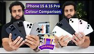 iPhone 15 & 15 Pro Colour Comparison & iPhone 15 Giveaway