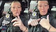 Police Officer's TikTok Tells Drivers to 'Get the F*** Out of the Way'