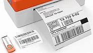 K COMER Shipping Label Printers High Speed 4x6 Commercial Direct Thermal Printer Labels Maker Machine for Shipment Package, Compatible with Amazon Ebay Shopify Etsy UPS on Windows/Mac/Linux