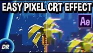 Pixel / CRT Effect in After Effects