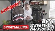BEST STREETWEAR BACKPACKS?! | Sprayground Review + GIVEAWAY!
