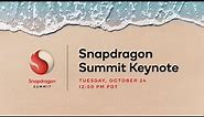 Snapdragon Summit 2023: Keynote Livestream