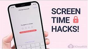 IOS 16 SCREEN TIME HACKS! | How To Bypass Screen Time On iPhone!