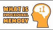 What is Procedural Memory | Explained in 2 min