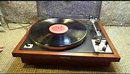 DEMO OF VINTAGE PIONEER PL-A25 TURNTABLE FOR SALE