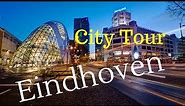 Eindhoven, The Netherlands (City Center Tour) Walking and Cycling.. GoPro