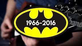 Batman Movie Themes (1966 - 2016) on Guitar