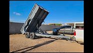 Building a 14,000 lb Dump Trailer - 7' x 14" Dump Bed - Using Dump Trailer Plans