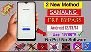 Finally New Method 🔥 2024 || Samsung Frp Bypass Android 12/13 Without pc | Google Account Remove