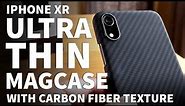 Aramid Fiber Pitaka MagCase for iPhone XR - Ultra Slim Carbon Fiber iPhone Magnetic Case