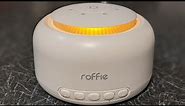 Roffie white Noise Sound Machine - Unboxing, Setup and Review