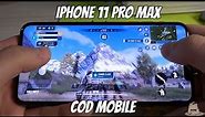 iPhone 11 Pro Max | COD Mobile maximum graphics settings gameplay!