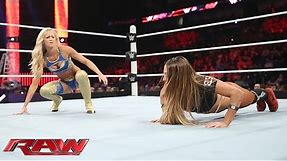 Summer Rae vs. Nikki Bella: Raw, June 8, 2015