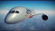 Jetstar Boeing 787 fly-through