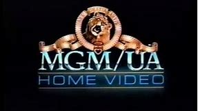 MGM/UA Home Videos (1992) Company Logo (VHS Capture)