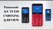 Panasonic Senior Feature Phone (For Elderly) KX-TU150 UNBOXING & REVIEW