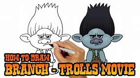 How to Draw Branch | Trolls